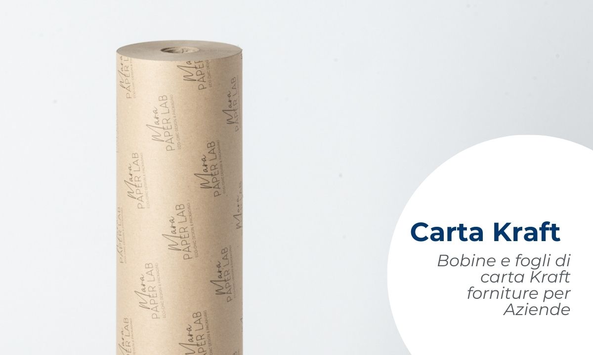Bobine e fogli di carta Kraft forniture per aziende