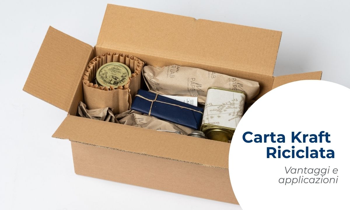 Carta Kraft riciclata vantaggi e applicazioni