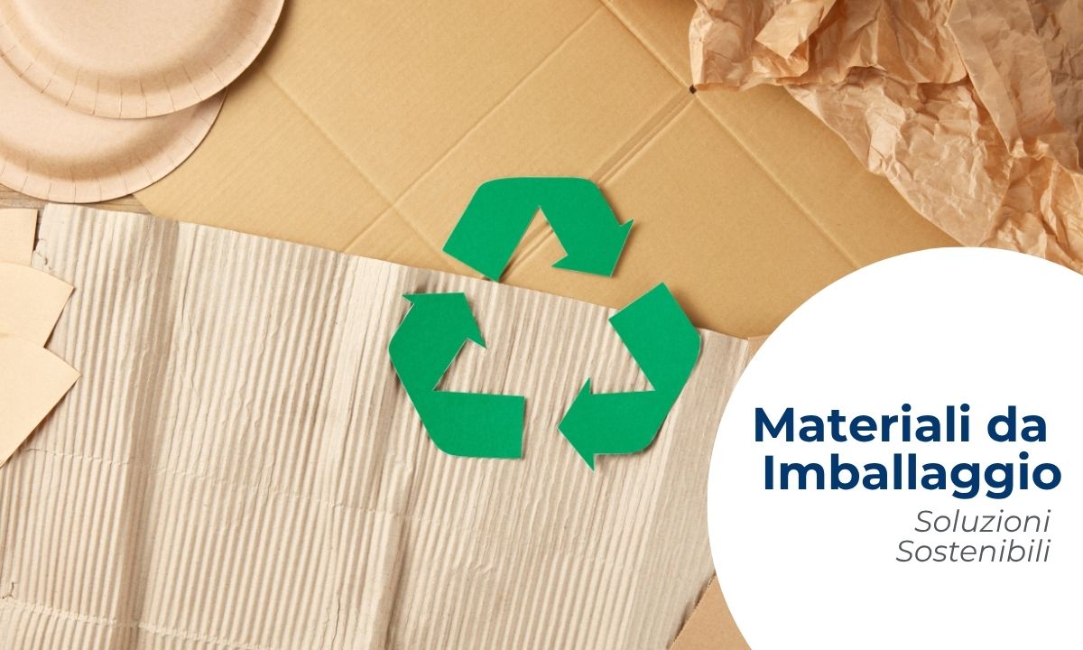 Materiale di imballaggio ecologico soluzioni sostenibili per aziende