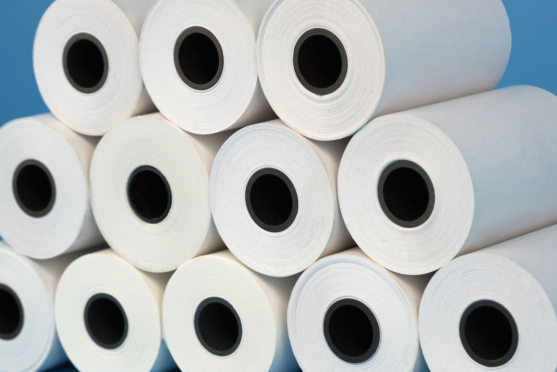 Rotoli in carta termica per registratori di cassa e POS